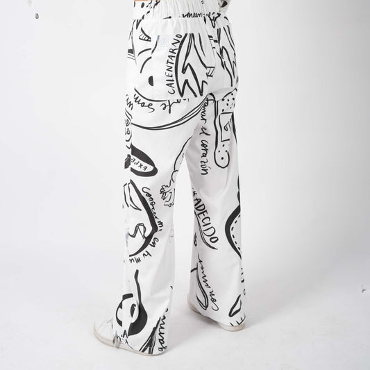 Pantalon Blanco