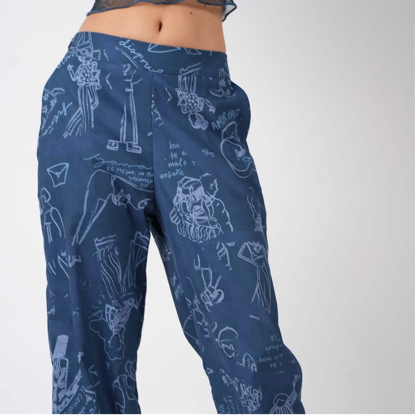 Pantalon Azul Noche