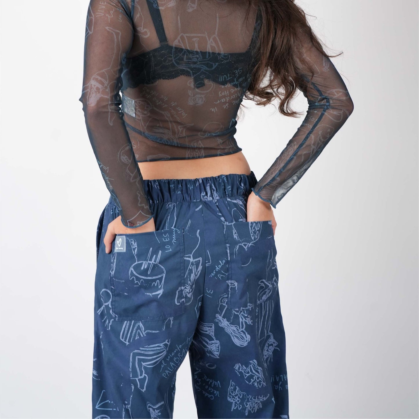 Pantalon Azul Noche