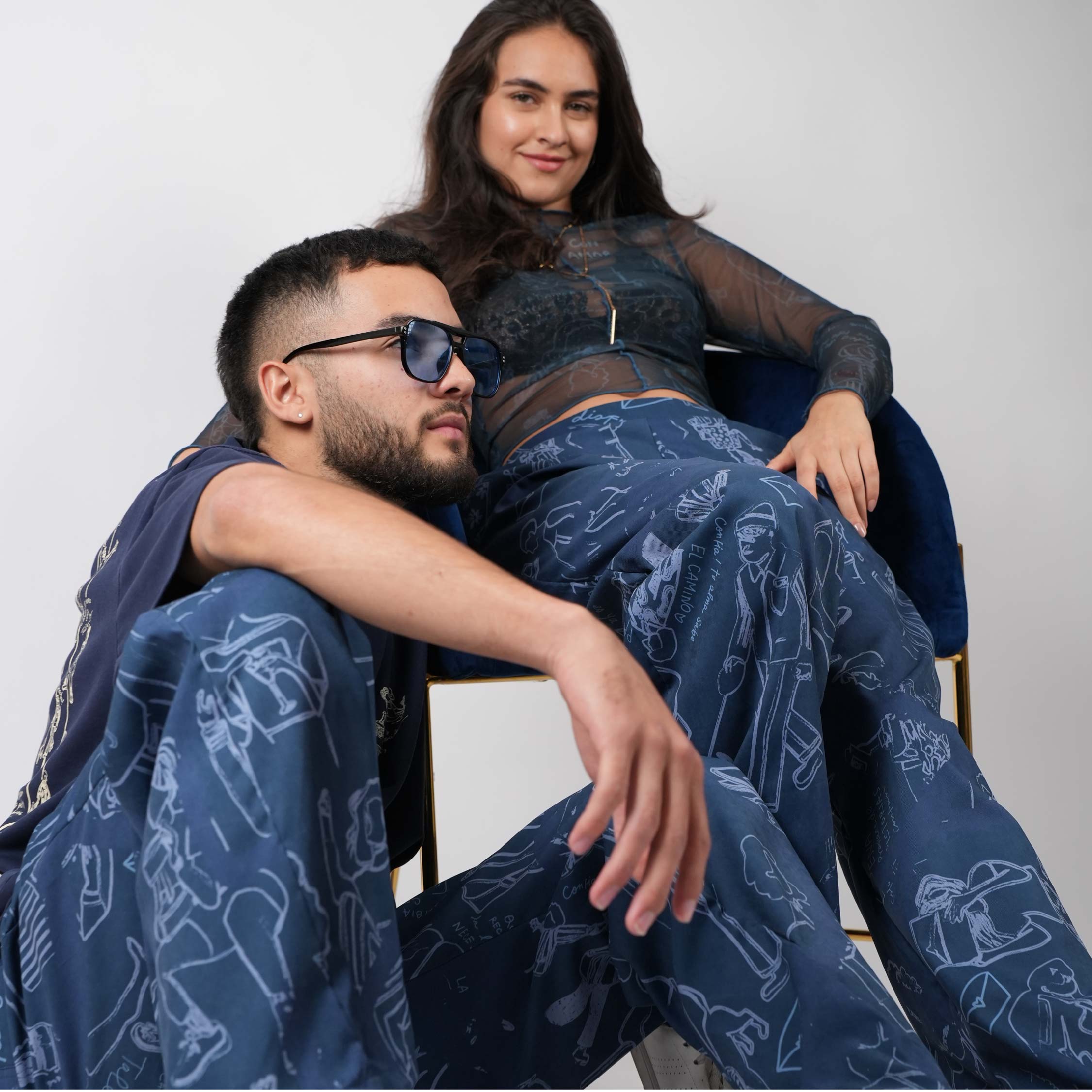 Pantalon Azul Noche