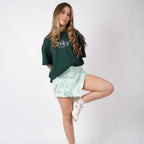 Falda short verde menta
