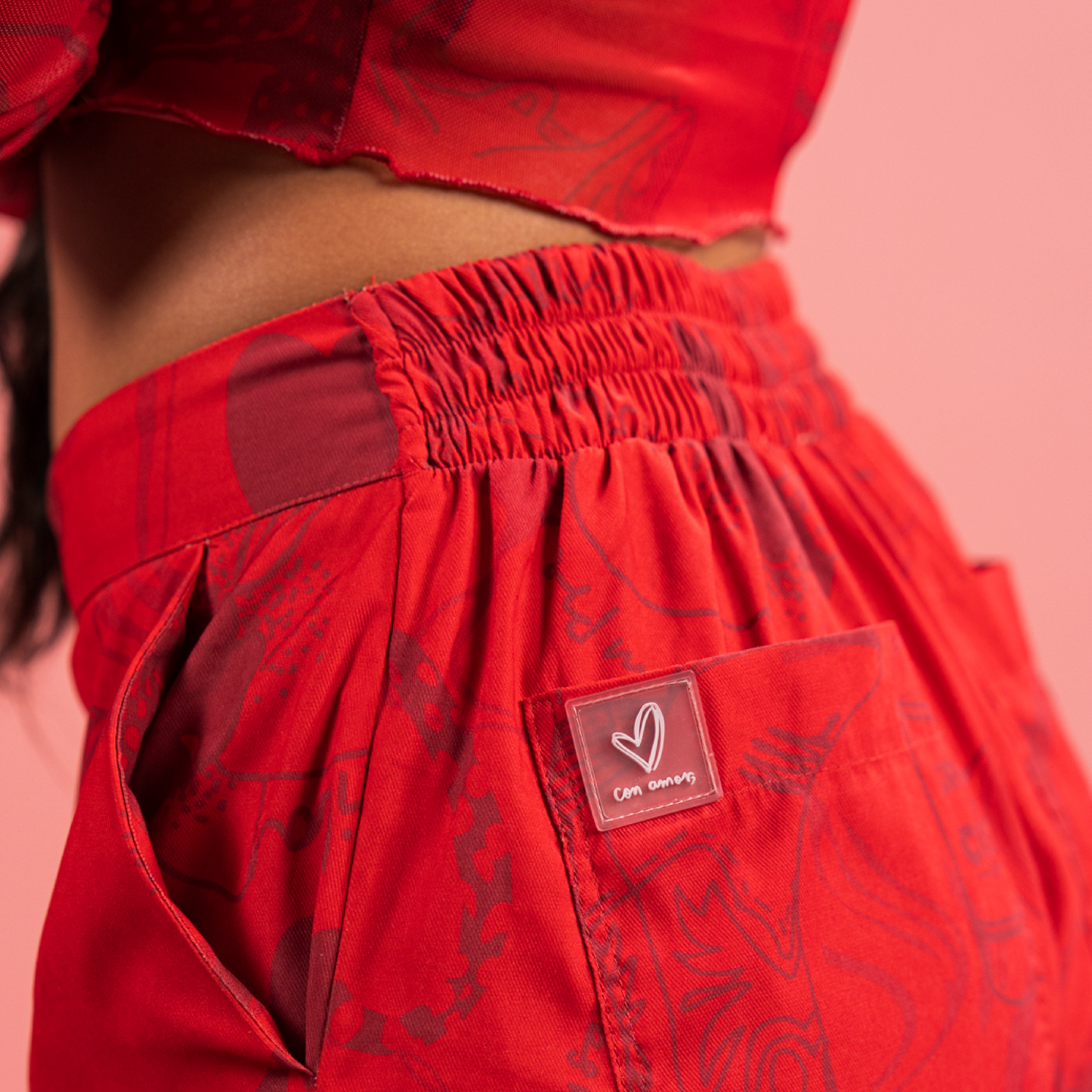 Pantalón Rojo